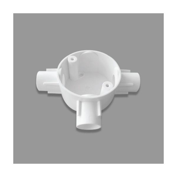 Hộp nối tròn 3 ngã ống luồn Nanoco NPA67