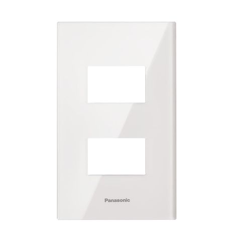 Mặt Acrylic Panasonic WEGH6802C dùng cho 2 thiết bị