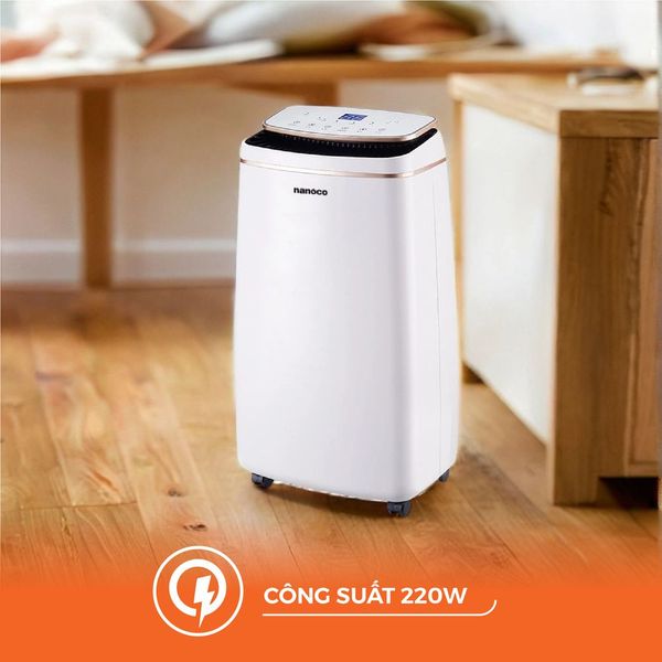 Máy hút ẩm Nanoco NDH102 10L/ngày phòng 10-15m²