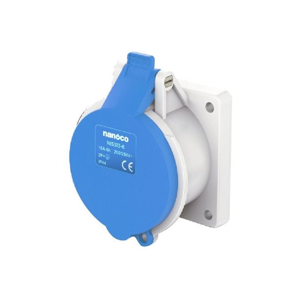 Ổ cắm âm thẳng IP44 Nanoco NIS31 16A–32A IEC 60309