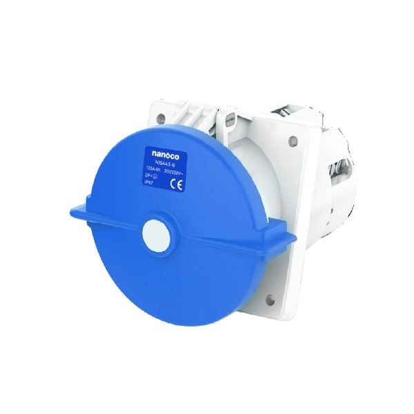 Ổ cắm âm nghiêng IP67 Nanoco NIS44x 125A IEC 60309