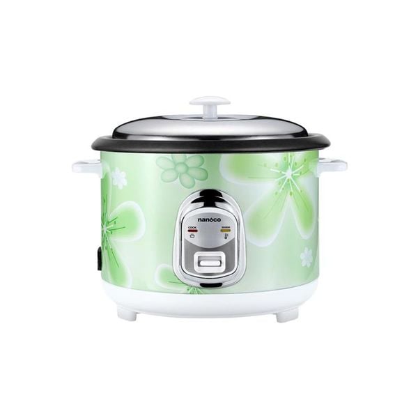 Nồi cơm điện nắp rời Nanoco NRC1201G 1.2L lòng chống dính