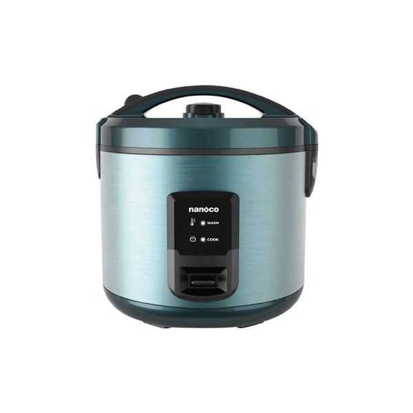 Nồi cơm điện nắp gài Nanoco NRC2250G 2.2L xanh lá