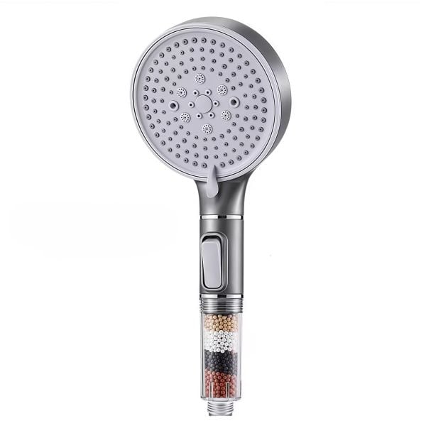 Đầu vòi sen tắm Nanoco inox lọc đá 5 chế độ NSE905S