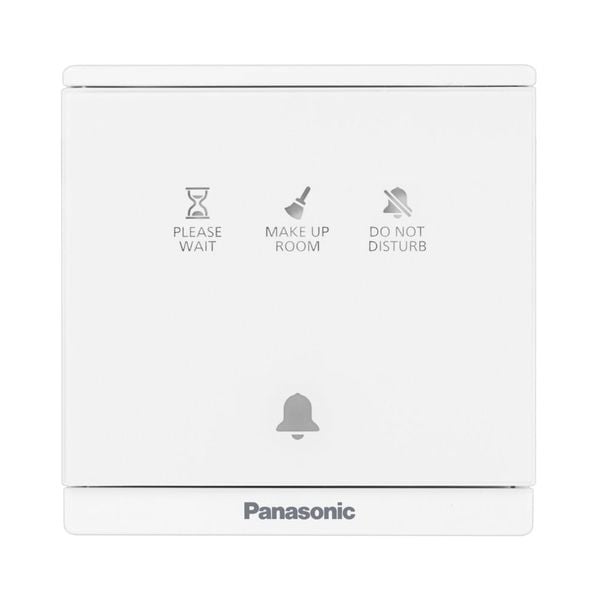 Nút nhấn chuông khách sạn có đèn báo 3 chế độ Panasonic WMF936