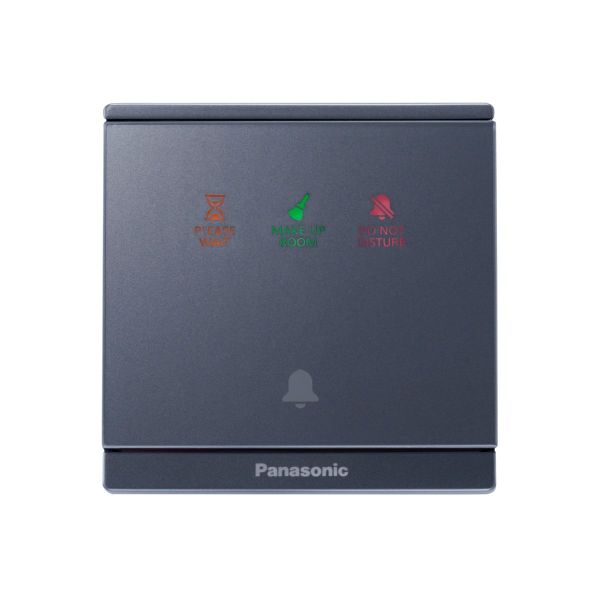 Nút nhấn chuông khách sạn có đèn báo 3 chế độ Panasonic WMF936 Ánh Kim