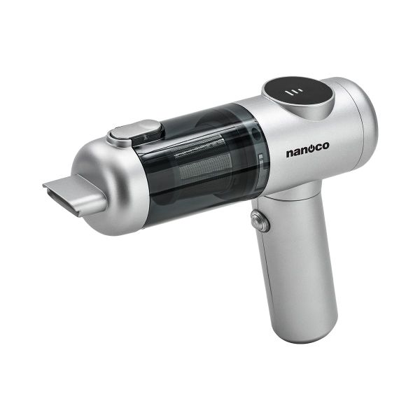 Máy hút bụi dùng pin Nanoco có chức năng thổi màu bạc NVC015S
