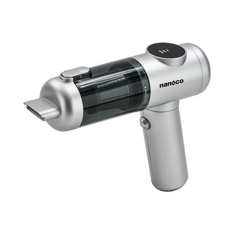 Máy hút bụi dùng pin Nanoco có chức năng thổi màu bạc NVC015S