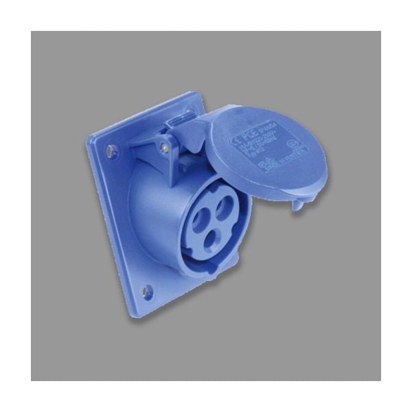 Ổ cắm âm nghiêng IP44 PCE F41x/F42x IEC 60309