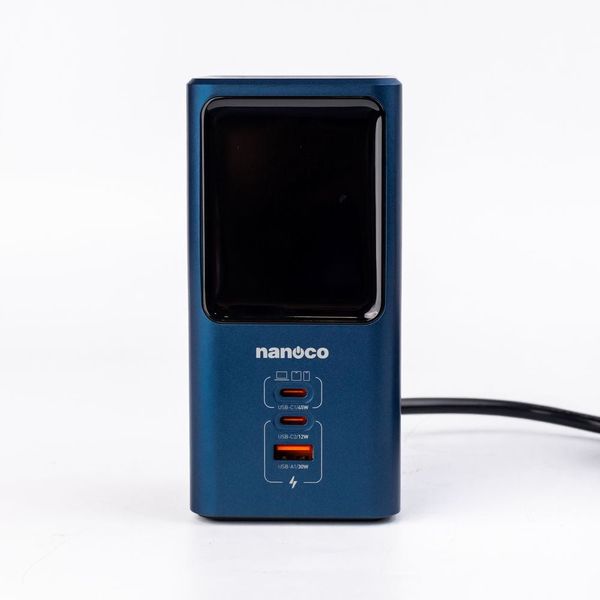 Ổ cắm có dây thông minh dạng tháp sạc nhanh GaN 45W Nanoco NES432C1A-2