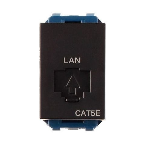 Ổ cắm data CAT5 Panasonic WEV2488B Gen-X màu đen