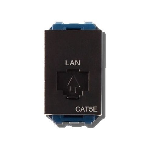 Ổ cắm data CAT5E Panasonic WEV2488H Wide màu xám