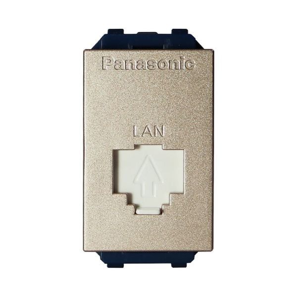 Ổ cắm data CAT5E Panasonic WEV2488 Ánh Kim