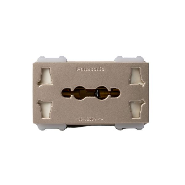 Ổ cắm đôi đa năng Panasonic WEV157207 có màn che bắt vít
