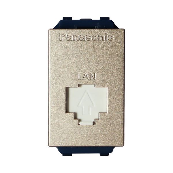 Ổ cắm mạng CAT5E Panasonic WEV2488 Ánh Kim
