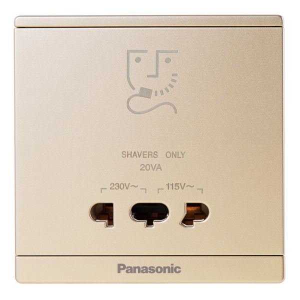 Ổ cắm máy cạo râu Full Color Panasonic WMF132 Ánh Kim