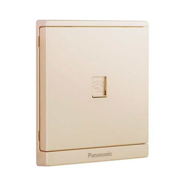 Ổ cắm điện thoại 4 cực Full Color Panasonic WMF403 Ánh Kim