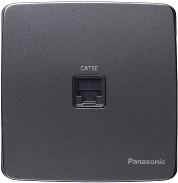 Ổ cắm mạng CAT5E Minerva Panasonic WMT421 Ánh Kim