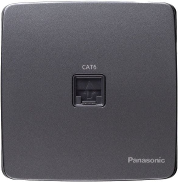 Ổ cắm mạng CAT6 Minerva Panasonic WMT431 Ánh Kim