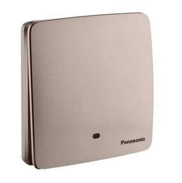 Bộ 1 công tắc D đèn báo 20A Minerva Panasonic WMTV503307 Ánh Kim