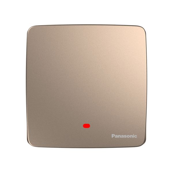 Bộ 1 công tắc D đèn báo 20A Minerva Panasonic WMTV503307 Ánh Kim