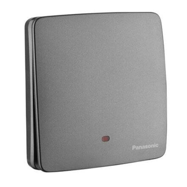 Bộ 1 công tắc D đèn báo 20A Minerva Panasonic WMTV503307 Ánh Kim