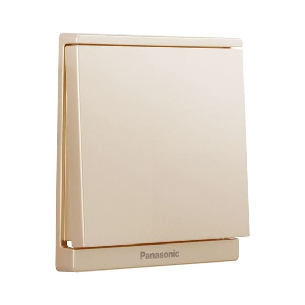 Bộ 1 công tắc C 2 chiều Full Color Panasonic WMF502 Ánh Kim