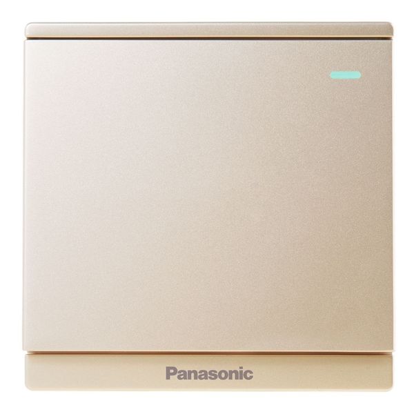 Bộ 1 công tắc C 2 chiều có chỉ báo dạ quang Panasonic WMF512 Ánh Kim