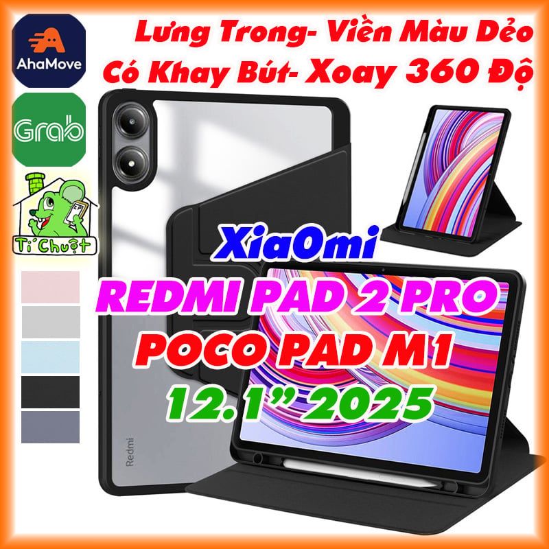 Bao Da MTB Xiaomi REDMI PAD 2 PRO 12.1- POCO PAD M1 12.1
