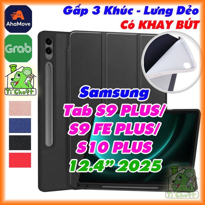 Bao Da Samsung Tab S9 PLUS/ S9 FE+/ S10 PLUS 12.4
