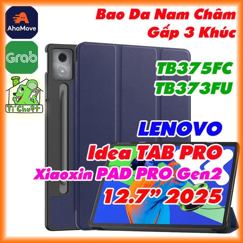 Bao Da Lenovo Idea TAB PRO TB373FU/ Xiaoxin PAD PRO Gen2 12.7