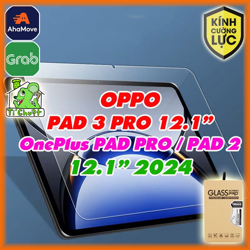 Kính CL MTB OPPO PAD 3 PRO - OnePlus PAD PRO/ PAD 2 12.1
