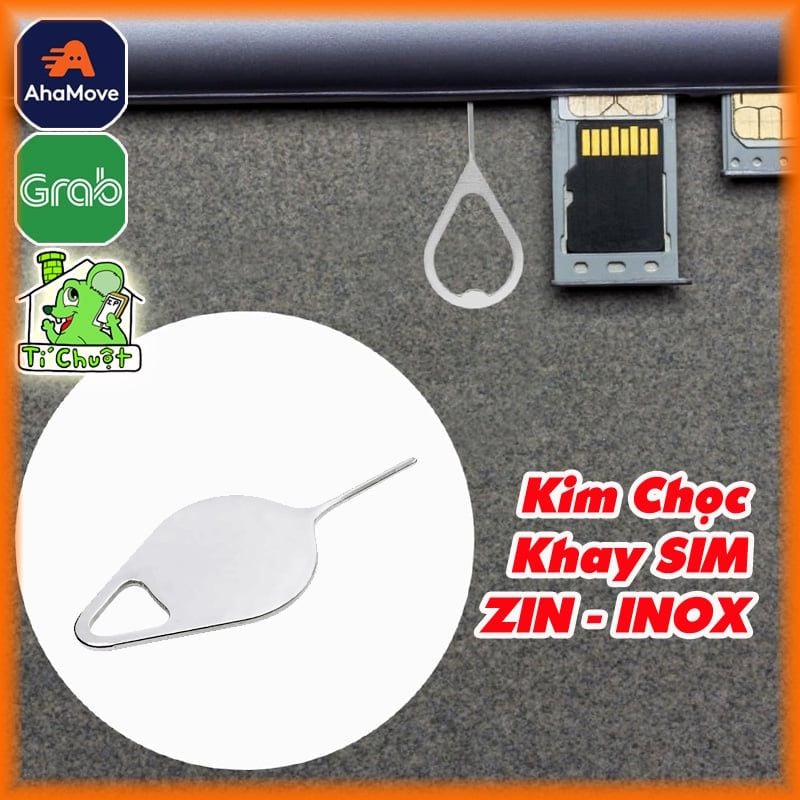 Dụng Cụ Kim Chọc Lấy Khay SIM Samsung ZIN bằng inox