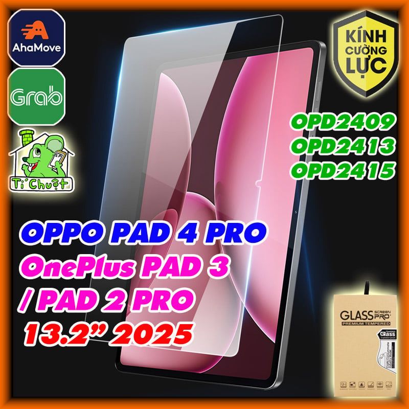 Kính CL MTB OPPO PAD 4 PRO- OnePlus 2 PRO/ PAD 3 13.2