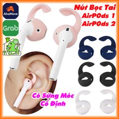 Nút cao su bọc Tai Nghe Apple AirPods 1/2 có Sừng Móc Tai Thỏ