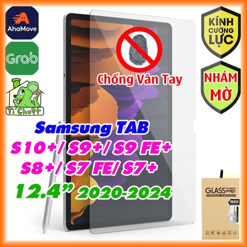 Kính CL MTB Samsung Tab S10 PLUS/ S10+ / S9 FE+ / S9+ / S8+ / S7+/ S7 FE 12.4