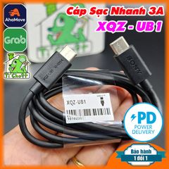 Cáp C-C Sony XQZ- UB1 Sạc Nhanh 2 Đầu Type-C ZIN Chính Hãng