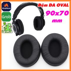 Đệm Mút Da Tai Nghe Oval 9x7 cm / 90x70 mm Headphones Dạng Bầu Dục