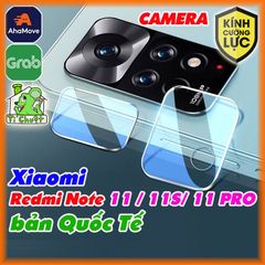 Kính CL Chống Trầy Camera Xiaomi Redmi Note 11/ Note 11S/ Note 11 PRO Quốc Tế Cường Lực 2.5D