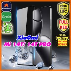 Kính CL Xiaomi Mi 14T/ 14T PRO Cường Lực FULL Màn, FULL KEO Silicon