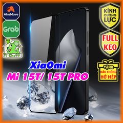 Kính CL Xiaomi Mi 15T/ 15T PRO Cường Lực FULL Màn, FULL KEO Silicon