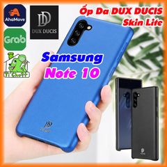 Ốp Lưng Da Samsung Note 10 DUX DUCIS SKIN LITE Series Chính Hãng