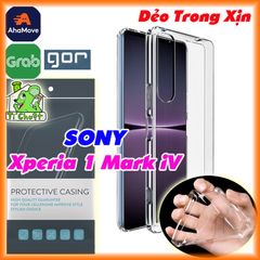 Ốp Lưng SONY XPERIA 1 Mark iV / X1 Mark 4 Chính Hãng GOR Silicon Dẻo Trong Suốt Chống Sốc