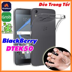 Ốp lưng BlackBerry DTEK50 Silicon Loại Tốt Dẻo Trong suốt