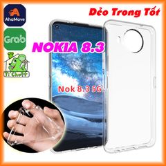 Ốp Lưng NOKIA 8.3 5G Silicon Loại Tốt Dẻo Trong Suốt