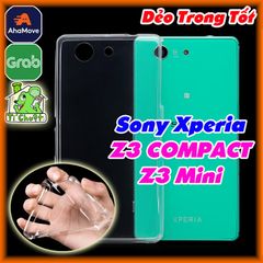 Ốp lưng Xperia Z3 Compact Silicon Loại Tốt Dẻo trong suốt