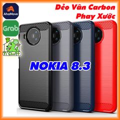 Ốp Lưng NOKIA 8.3 5G Dẻo Carbon Phay Xước Chống Sốc