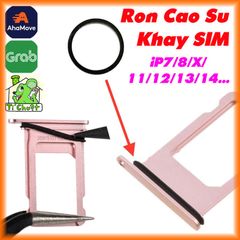 Ron Cao Su Chống Nước Gắn Cho Khay Sim iPhone