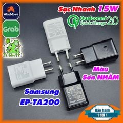 Sạc Nhanh Samsung EP- TA200 15W 9V-1.67A Sơn NHÁM ZIN Chính Hãng S10