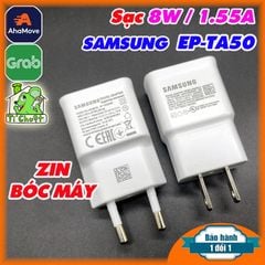 Sạc Samsung 8W EP-TA50 1.55A ZIN Chính Hãng Galaxy J Series- A02s/A10s- Tab A7/ A8/ S6 Lite
